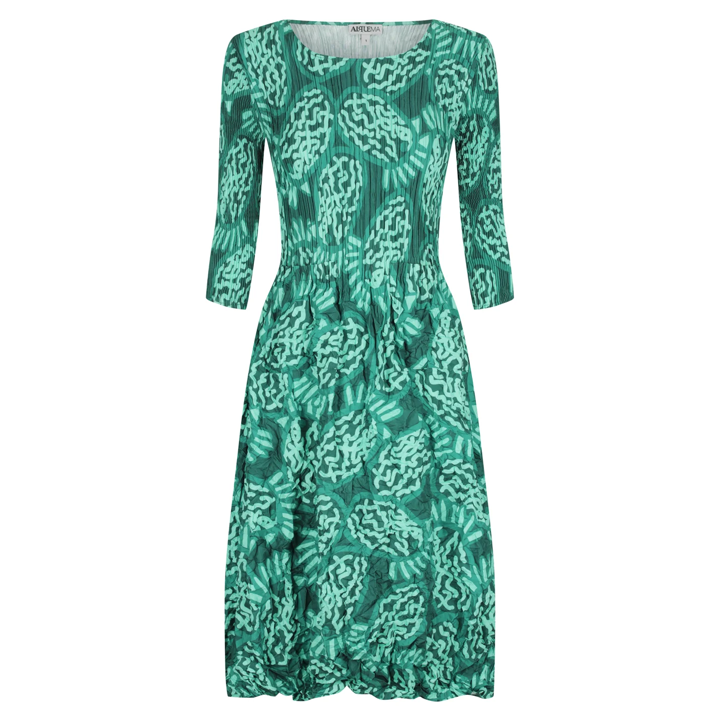 3/4 Sleeve Smash Dress - Prints - Image 11