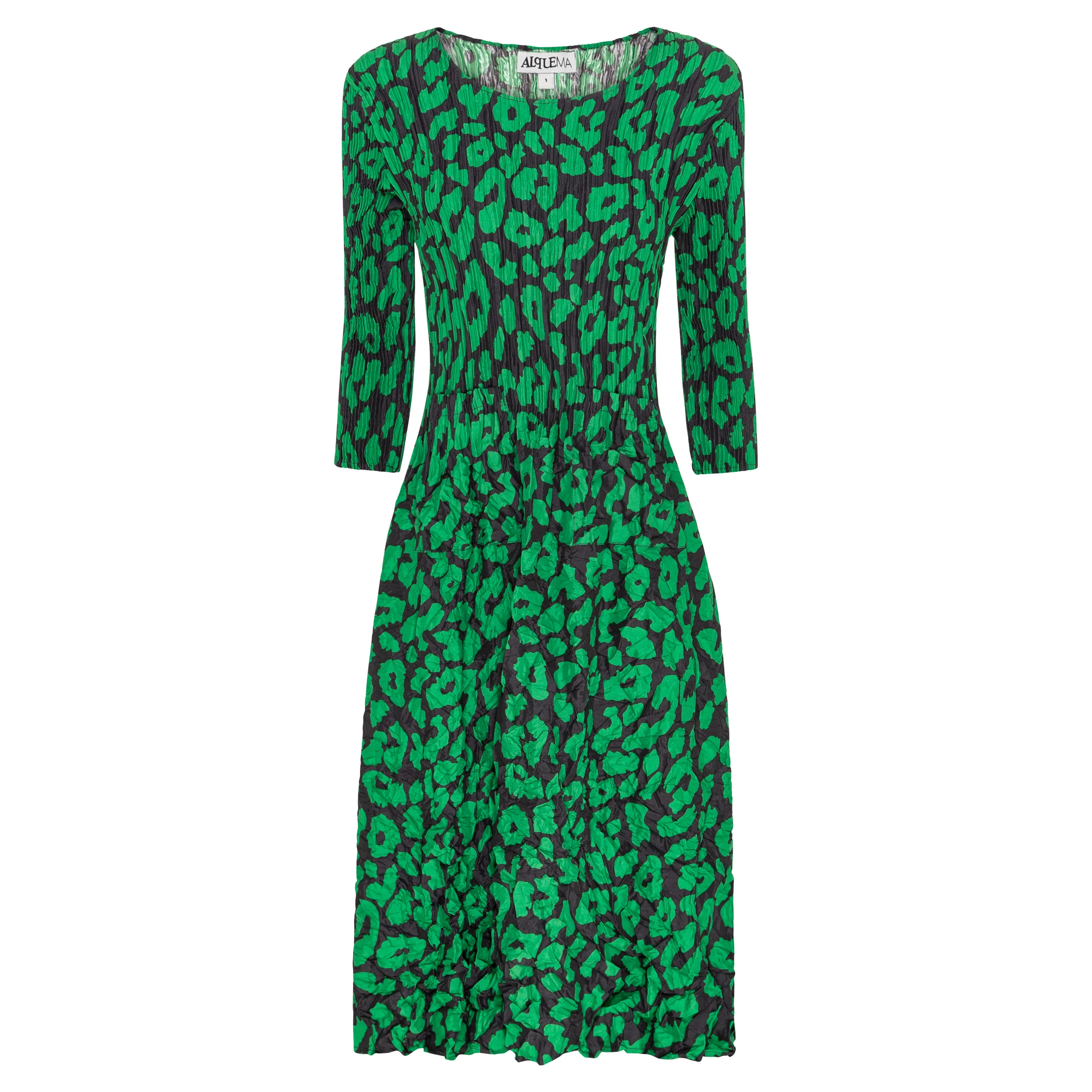 3/4 Sleeve Smash Dress - Prints - Image 13