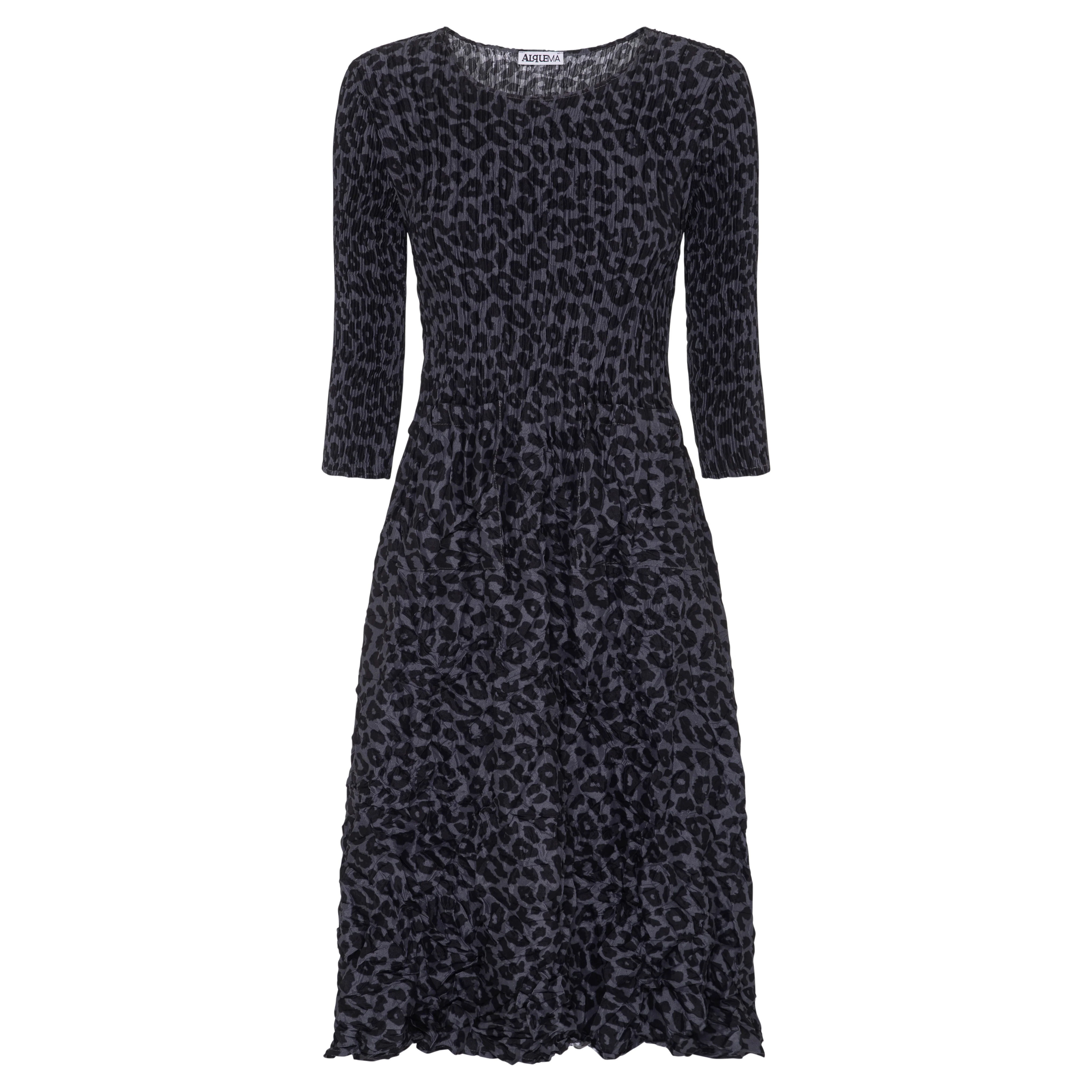 3/4 Sleeve Smash Dress - Prints - Image 16