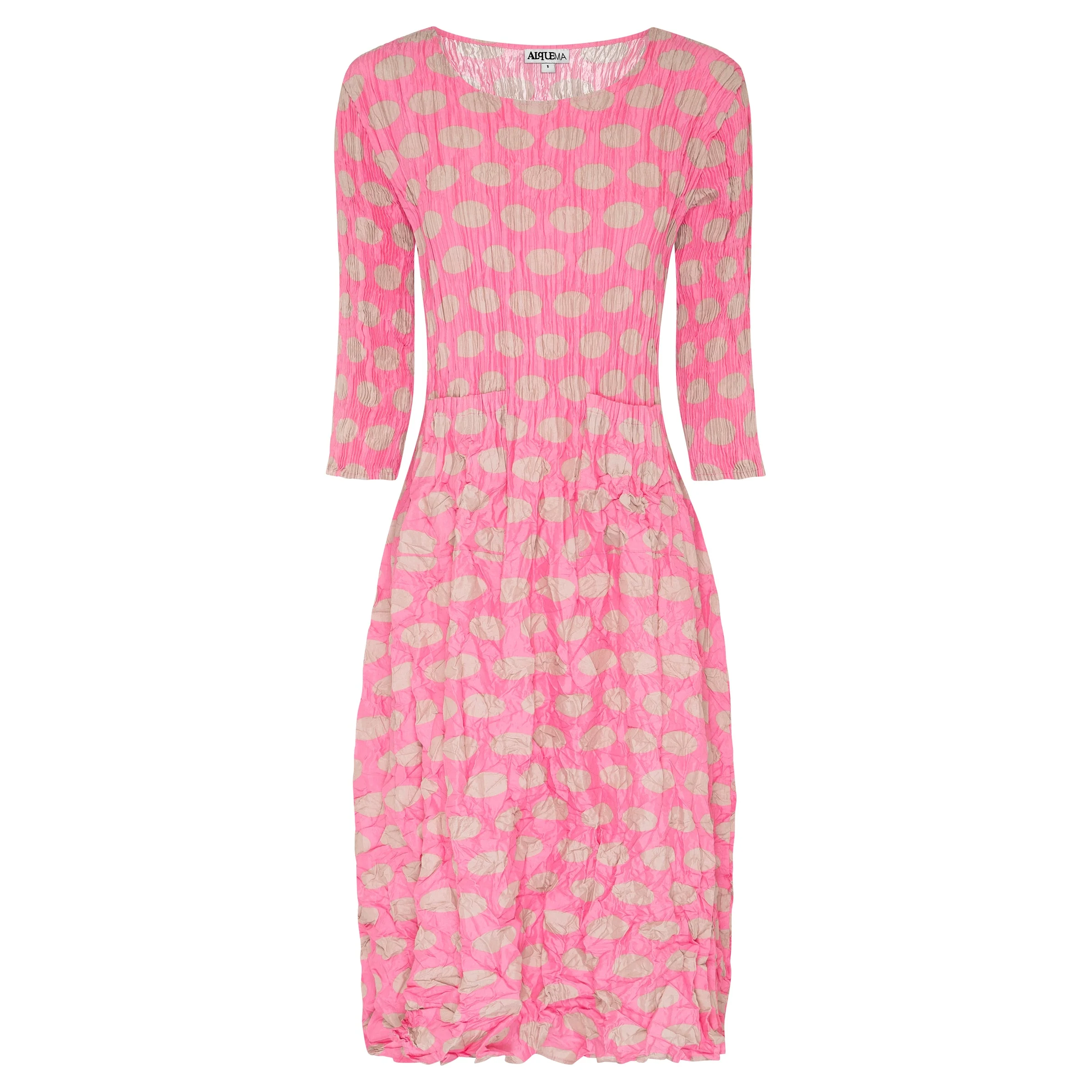 3/4 Sleeve Smash Dress - Prints - Image 17