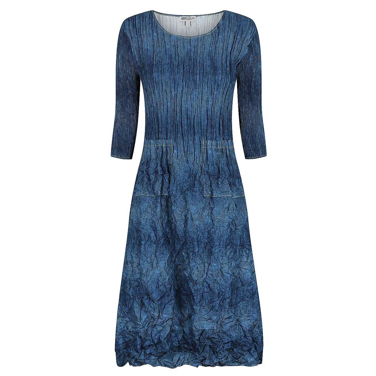 3/4 Sleeve Smash Dress - Prints - Image 9