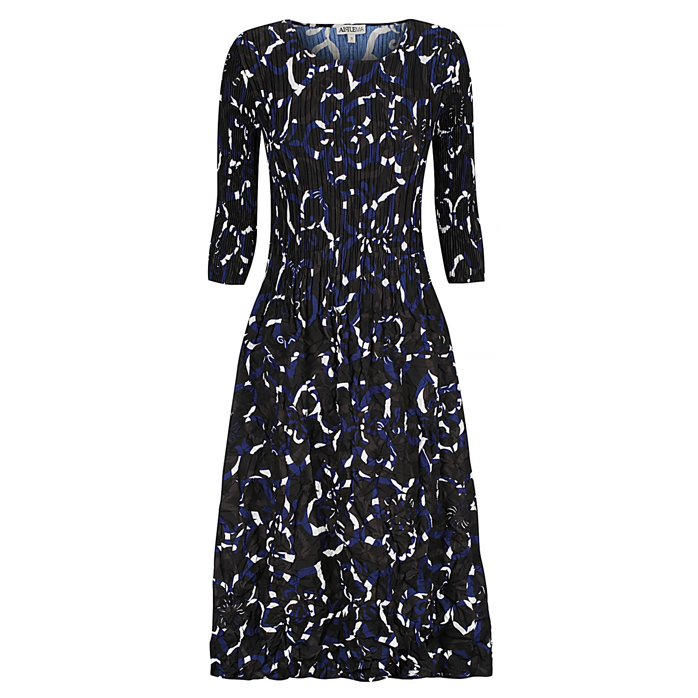 3/4 Sleeve Smash Dress - Prints - Image 11