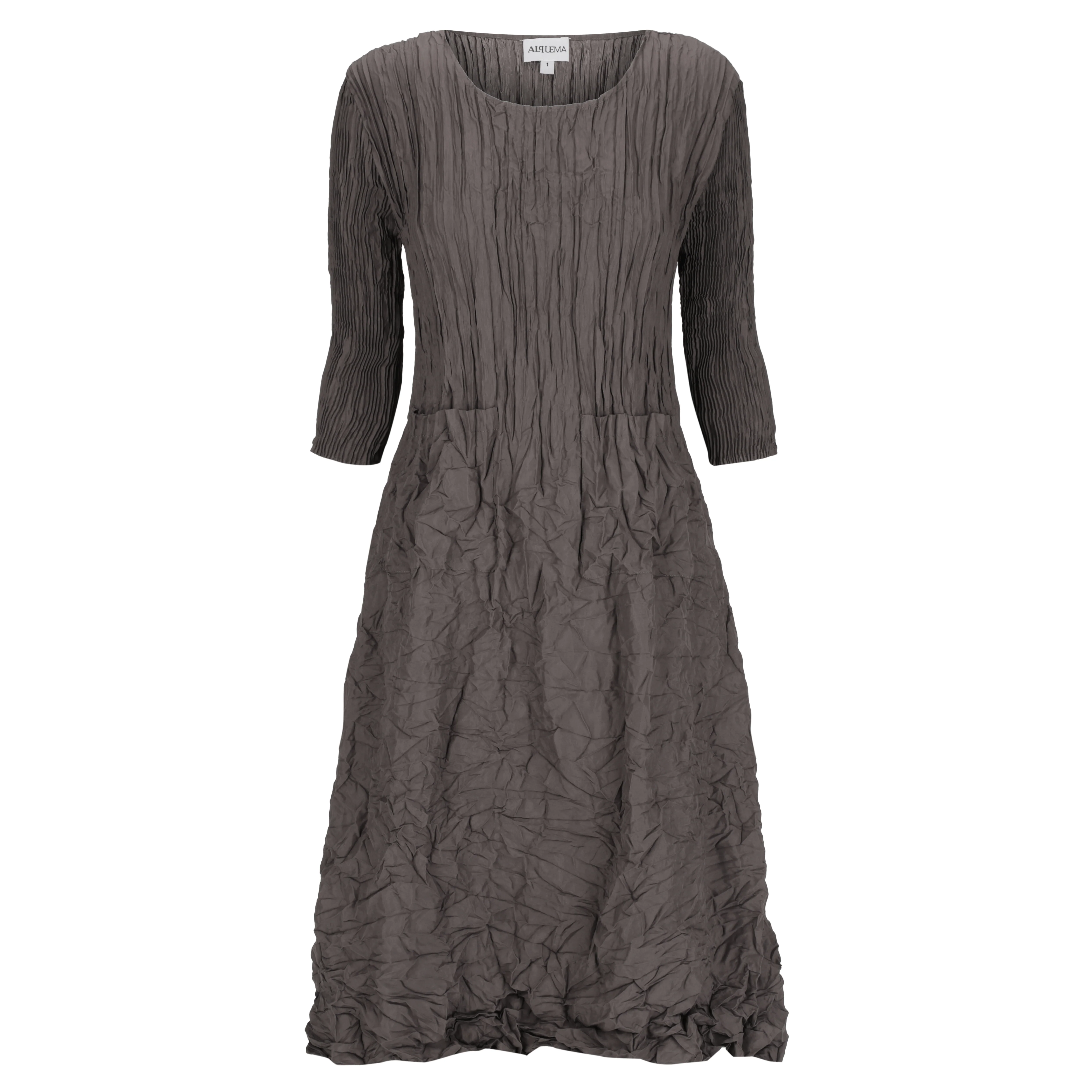 3/4 Sleeve Smash Pocket Dress - Plain Colours | AW26 - Image 3