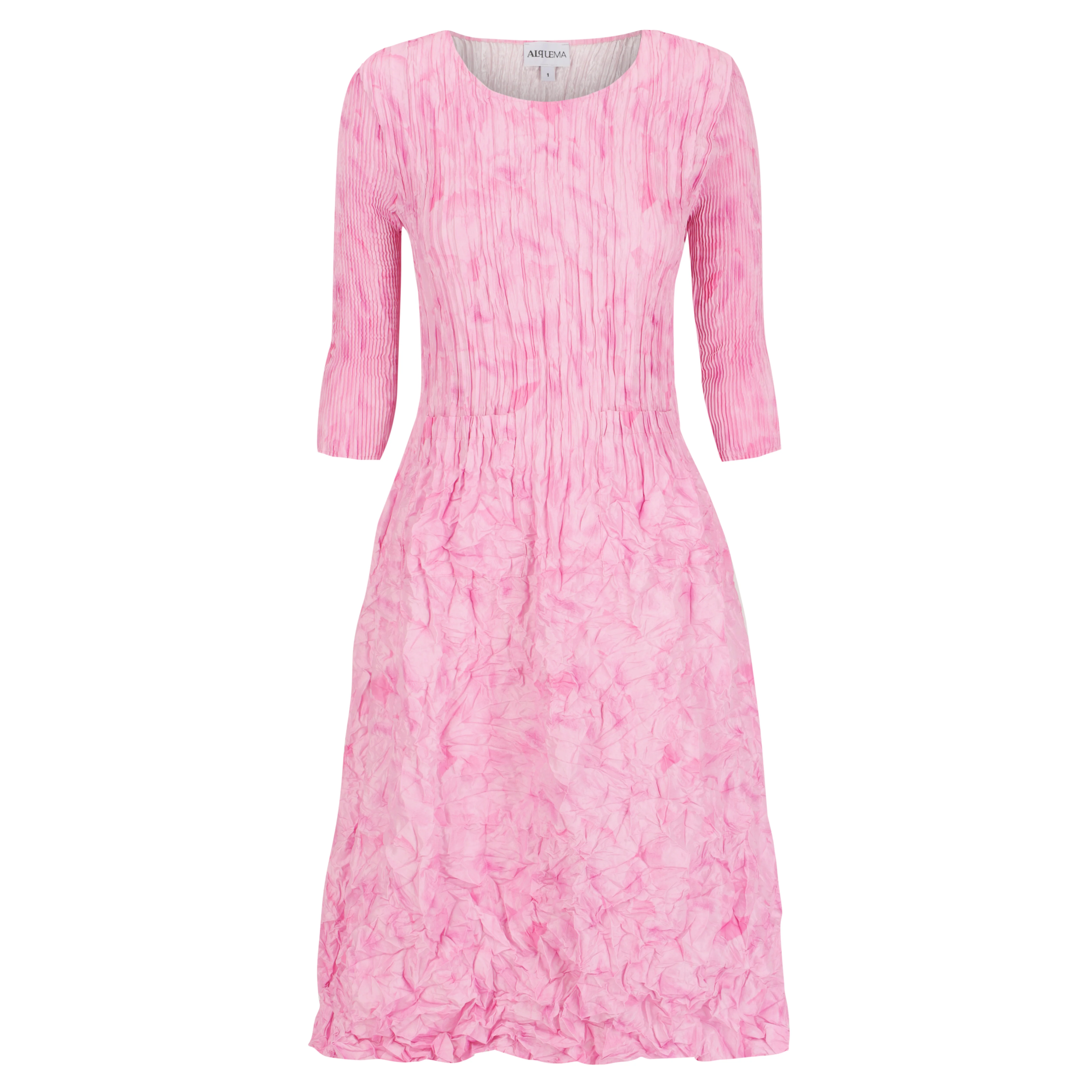 3/4 Sleeve Smash Pocket Dress - Prints - Image 15