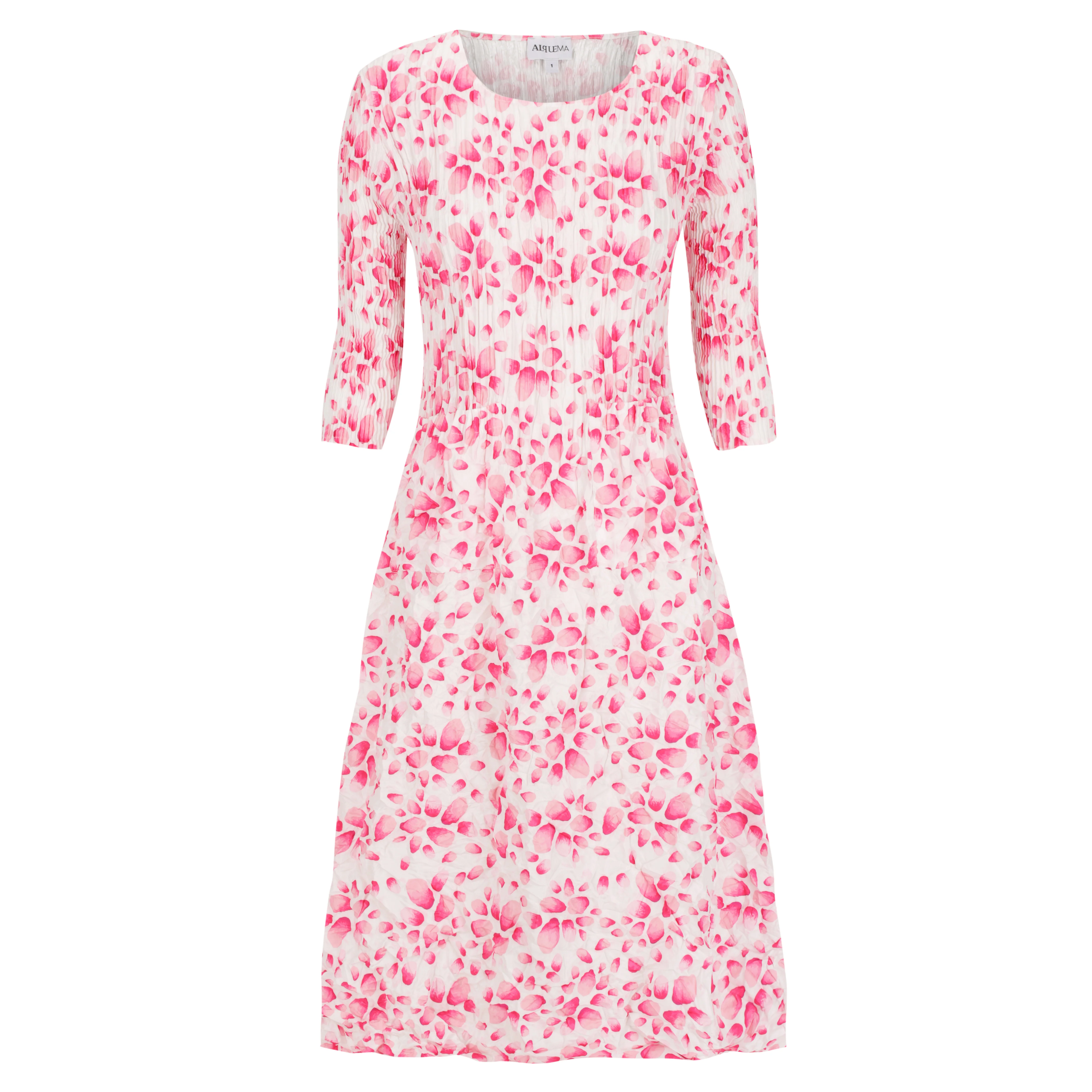 3/4 Sleeve Smash Pocket Dress - Prints - Image 16