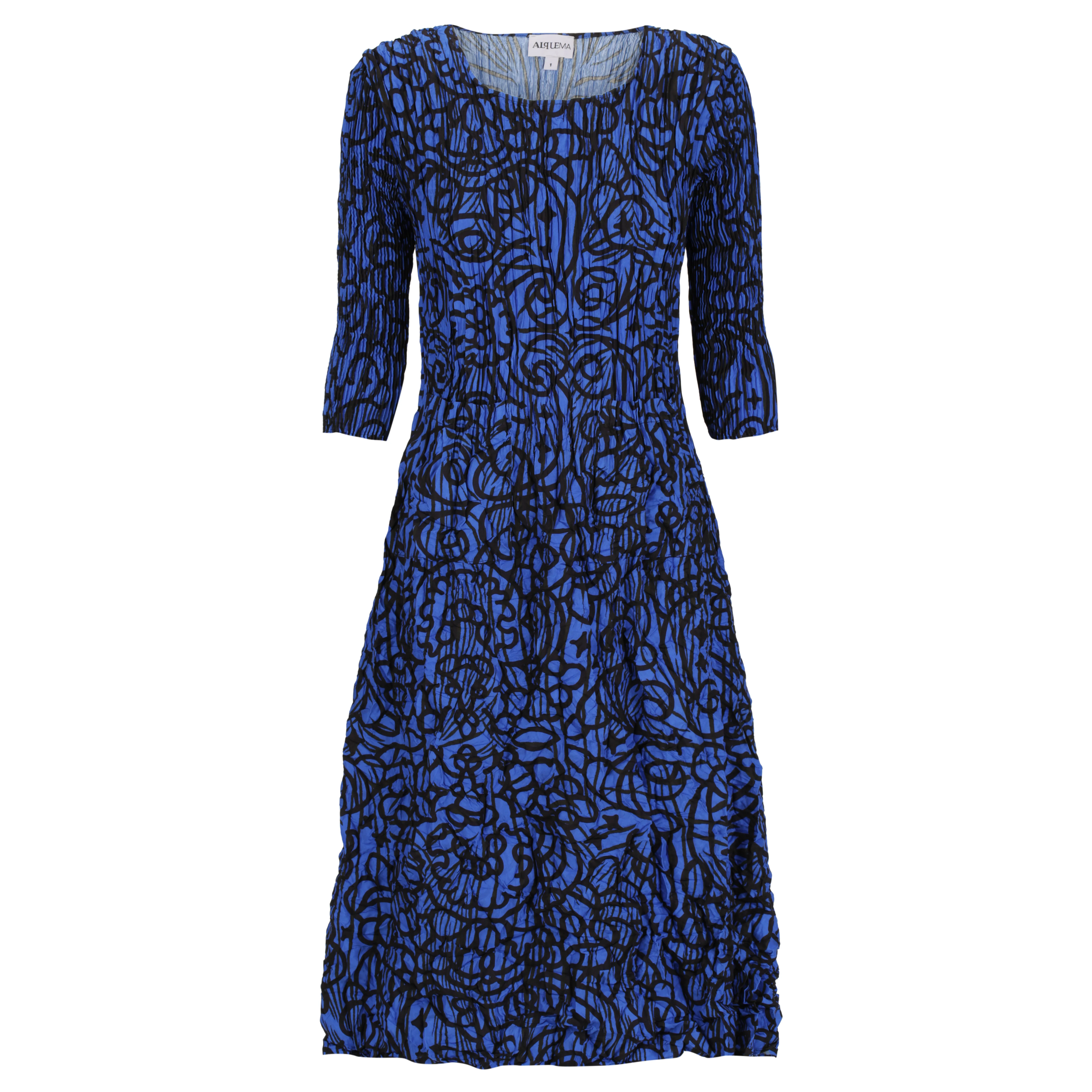 3/4 Sleeve Smash Pocket Dress - Prints - Image 22