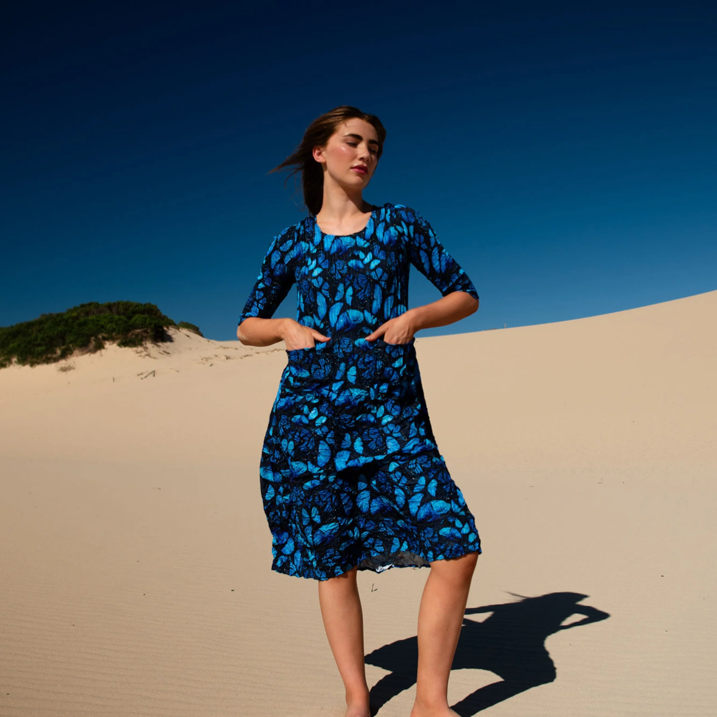 3/4 Sleeve Smash Pocket Dress - Prints | AW26 - Image 11