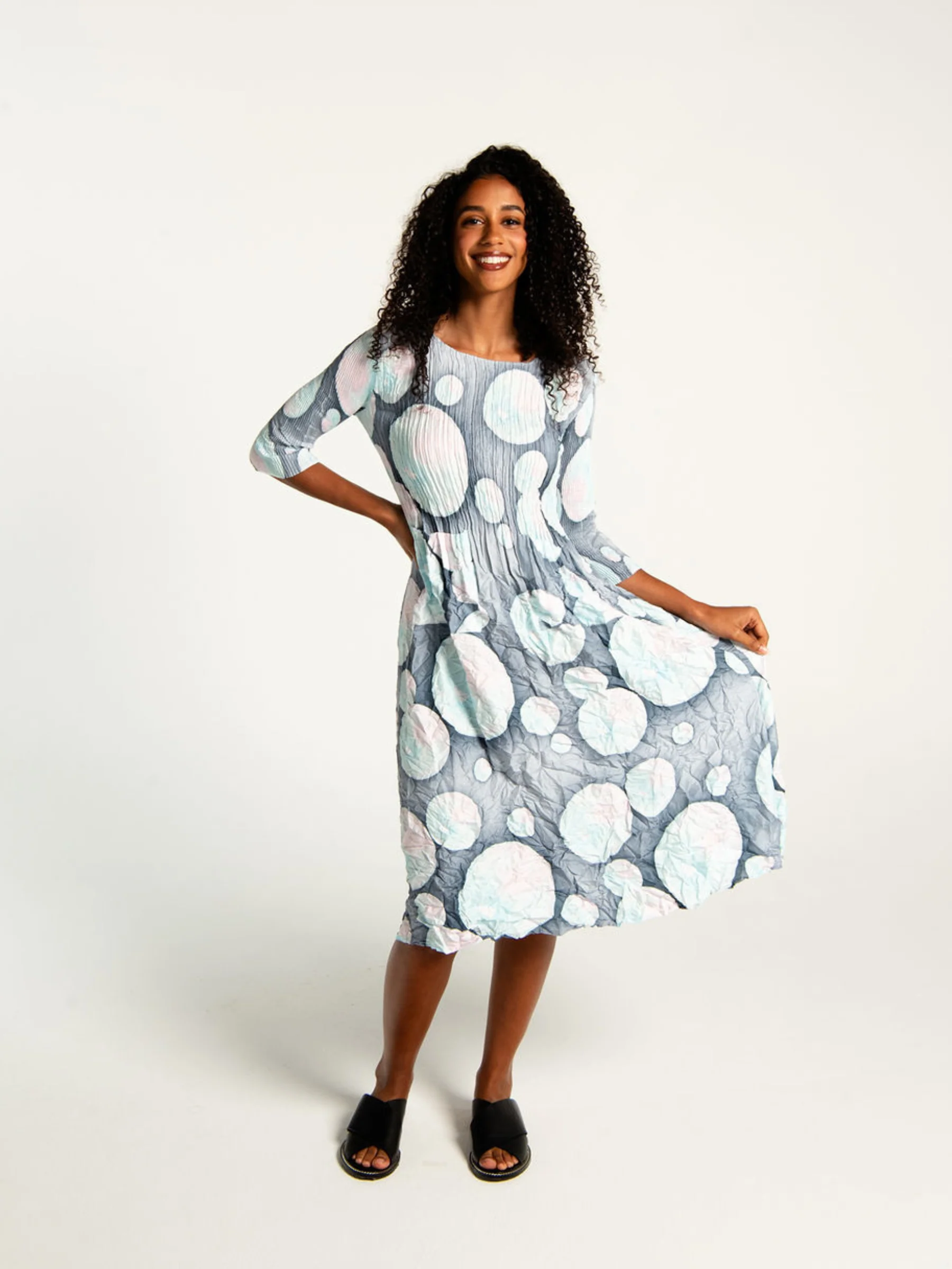 3/4 Sleeve Smash Pocket Dress - Prints | AW26 - Image 16