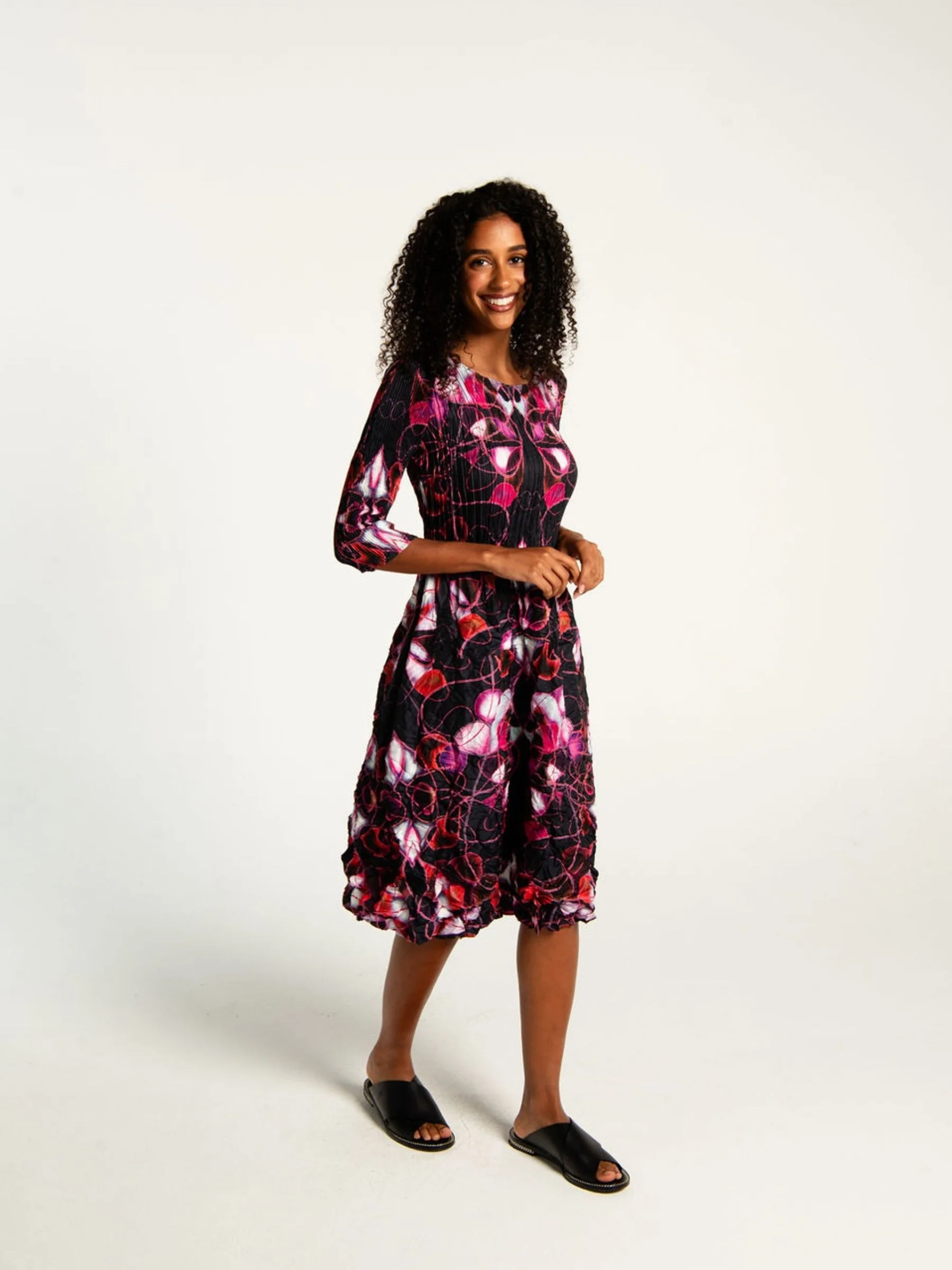 3/4 Sleeve Smash Pocket Dress - Prints | AW26 - Image 19