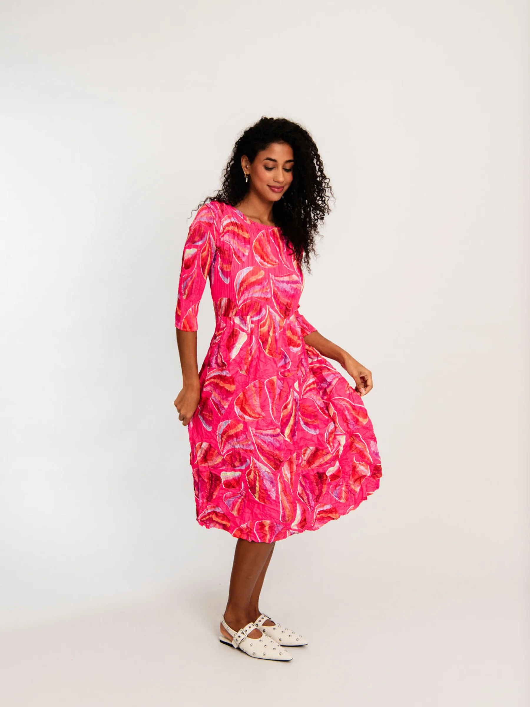 3/4 Sleeve Smash Pocket Dress - Prints | AW26 - Image 22