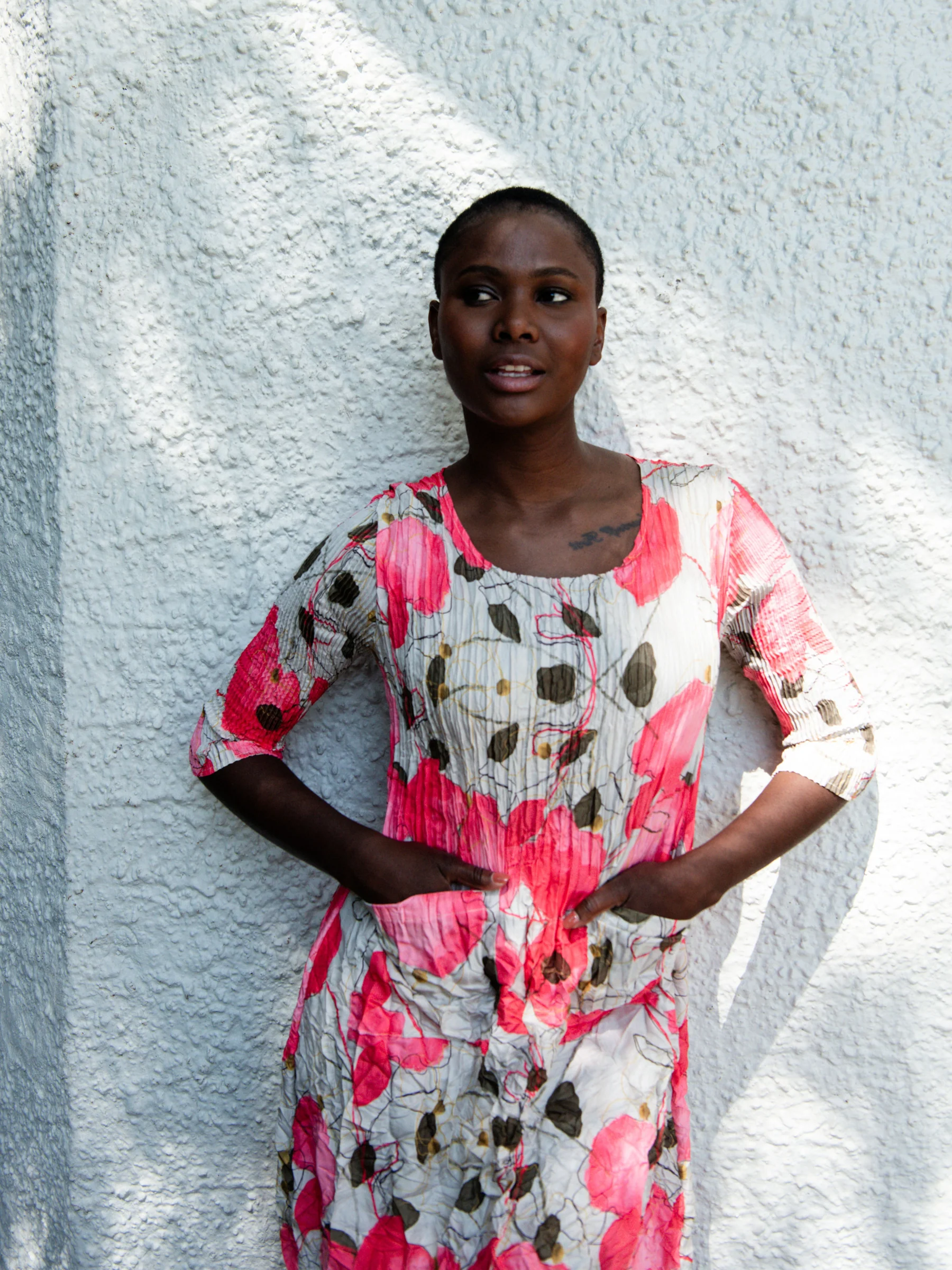 3/4 Sleeve Smash Pocket Dress - Prints - Image 24