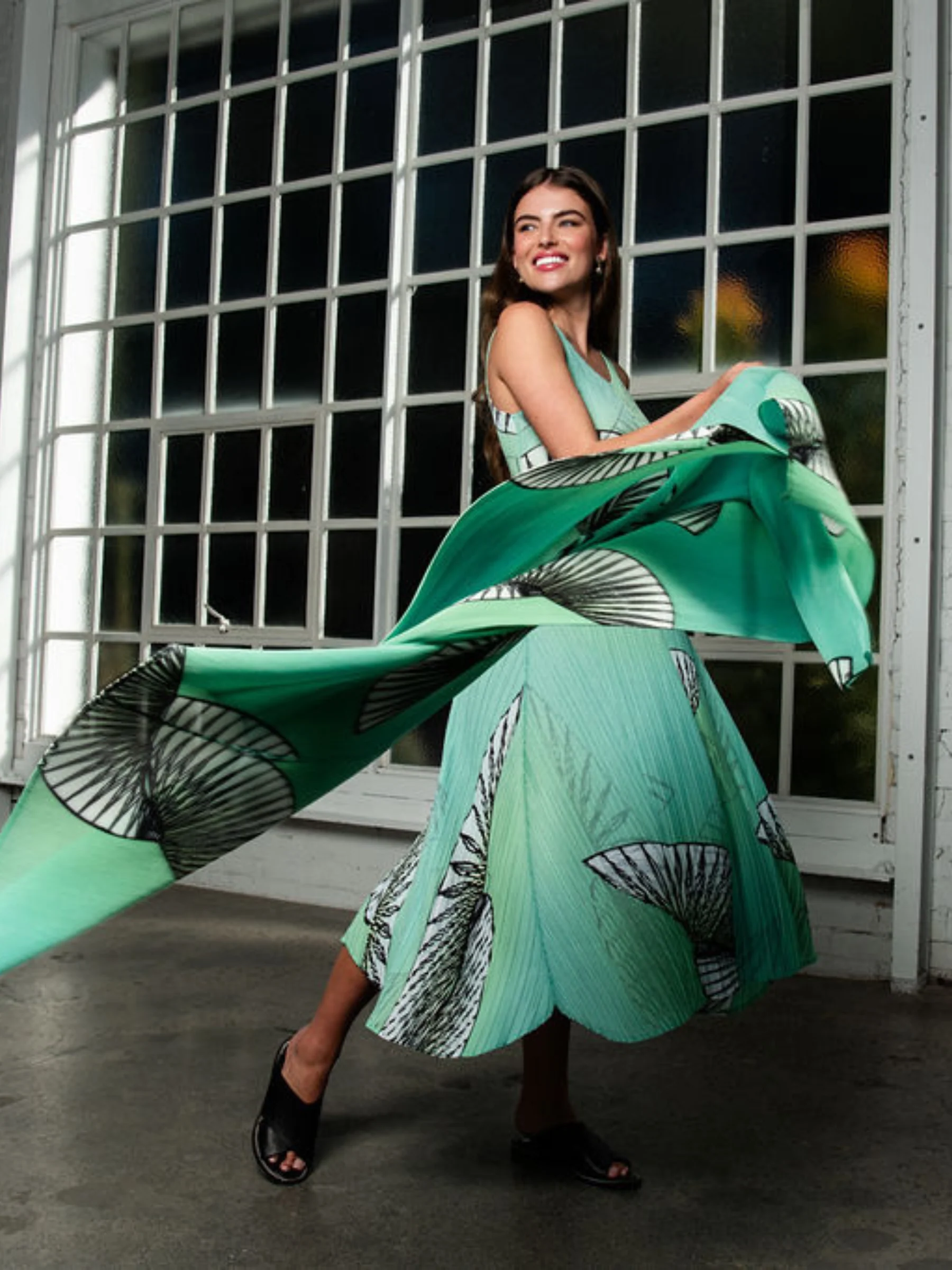 Long Estrella Dress - Prints - Image 19