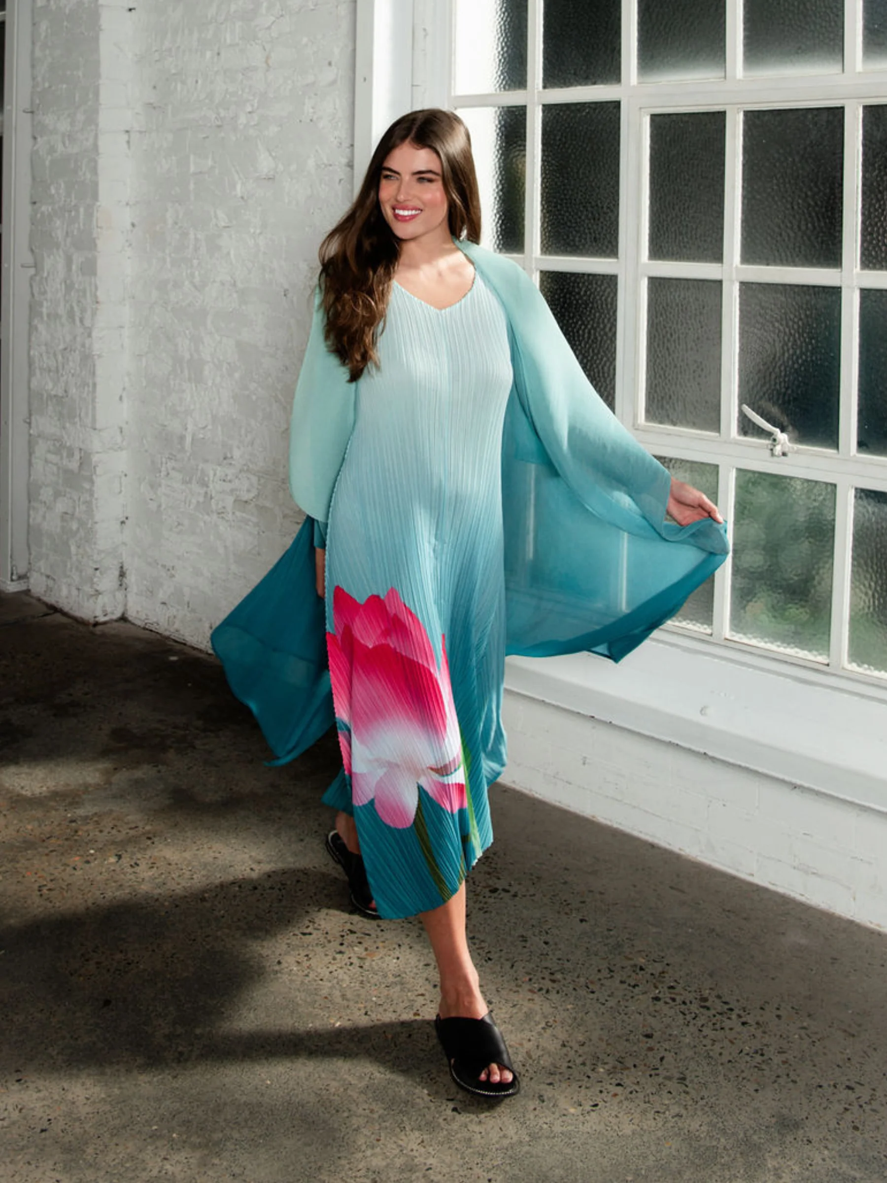 Long Estrella Dress - Prints - Image 24