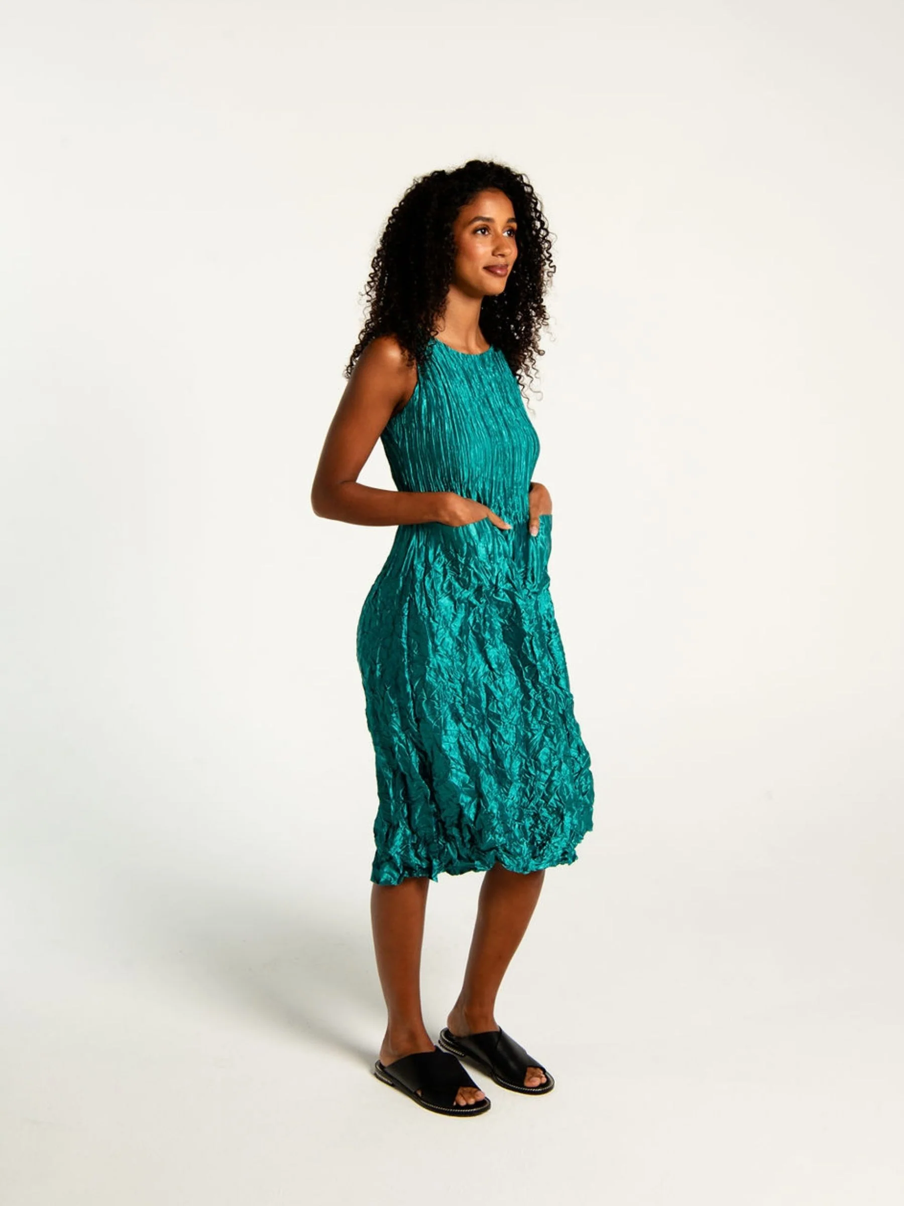 Smash Pocket Dress - Glossy - Image 11