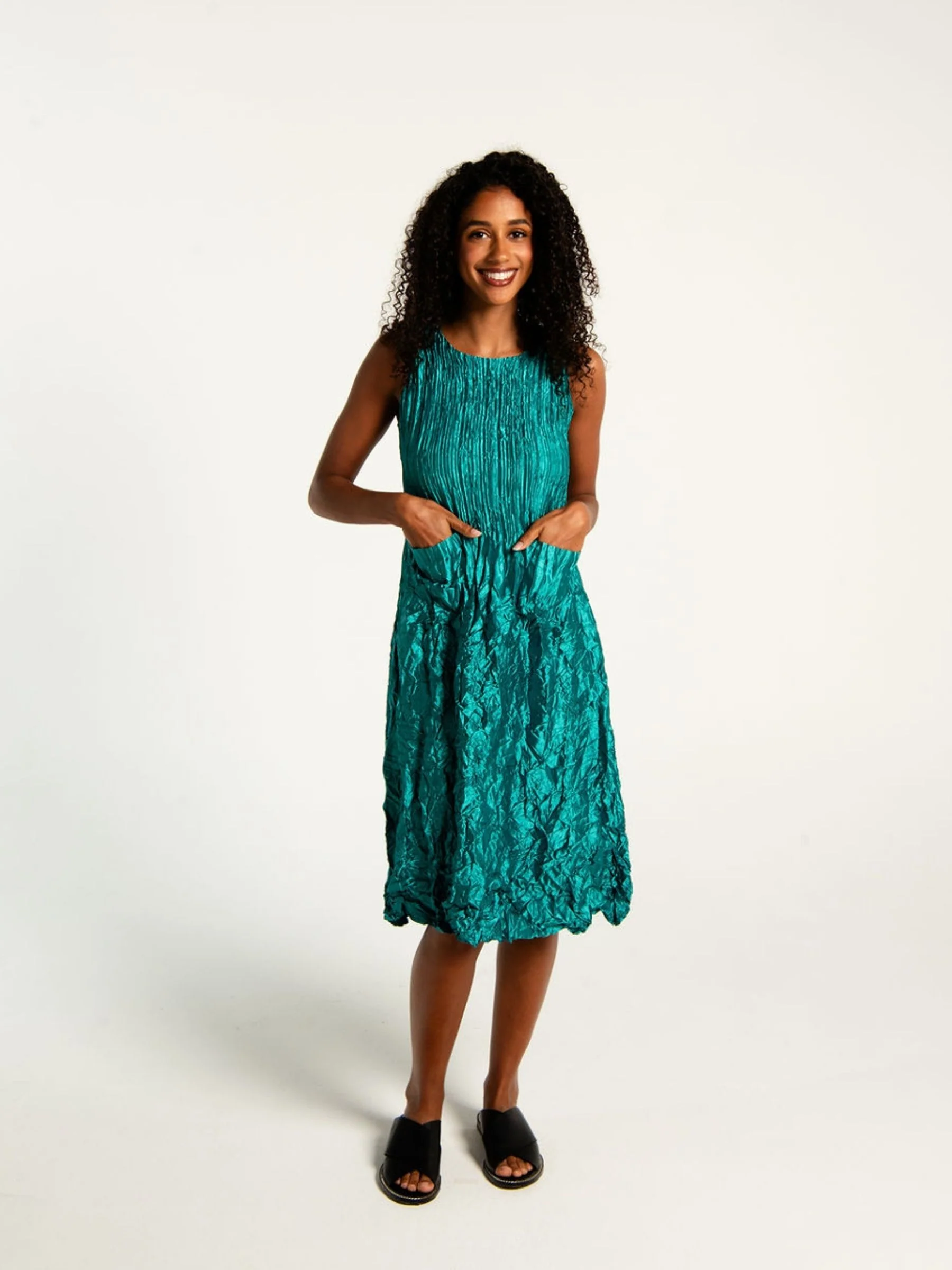 Smash Pocket Dress - Glossy - Image 8