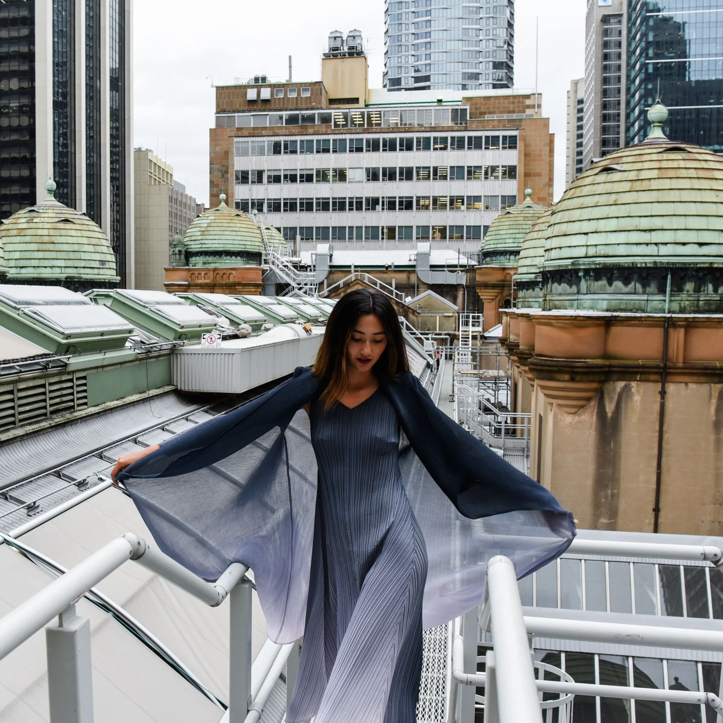 Collare Coat - Ombre - Image 34